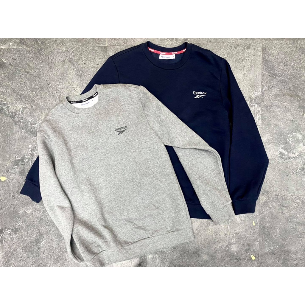 Áo Tay Dài Sweater Reebok Chính Hãng Shop Xám Store