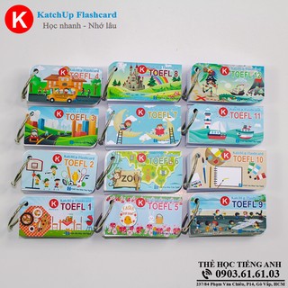 COMBO trọn bộ KatchUp Flashcard TOEFL - Standard (C03S)