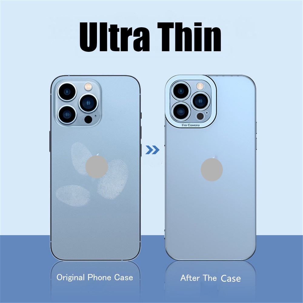 Ốp điện thoại silicon trong suốt mạ viền sang trọng bảo vệ camera nhẹ cho iPhone 13 12 11 Pro Max XR XS Max 7 8 Plus