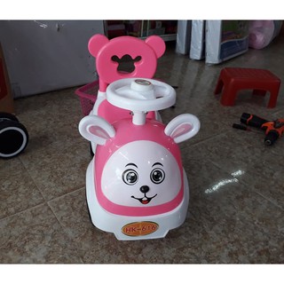 [Giá sỉ] Xe lắc bơi chòi chân cho bé có nhạc + còi (Xe chòi chân cho bé)