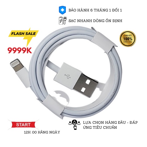 [CHÍNHHÃNG] Dây Sạc iPhon.e (Foxcom) - Cáp Sạc iPhon.e 5ic Lightning cho iPhon.e 6/7P/8P/X/11 iPa.d không kén máy