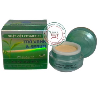 Kem mụn nhật việt trà xanh serum mờ sẹo thâm 13g