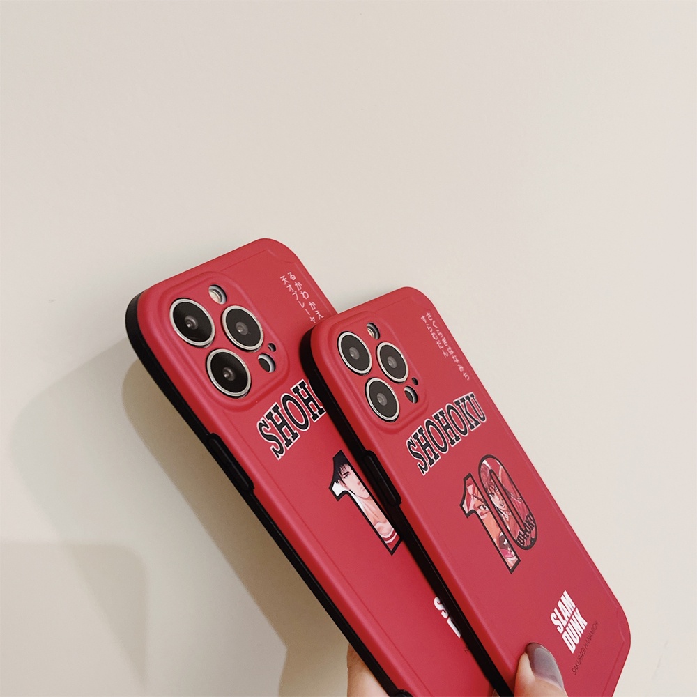 Ốp điện thoại mềm họa tiết hoạt hình Slam Dunk cho iPhone7/8/se2 7plus/8plus iPhonex/xs iPhonexsmax 11 iPhone11pro iPhone11promax 12 iPhone12promax 13promax