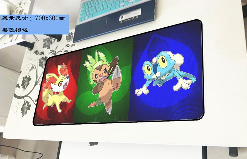 ☾❄☬☽Pokémon pet elf ball magic baby Pikachu mouse pad cartoon animation home table mat