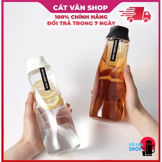 Bình nước cho bé đi học Lock&Lock nhựa PET dung tích 500ml 700ml an toàn thực phẩm HAP558 HAP559