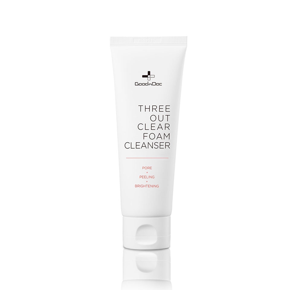 SỮA RỬA MẶT THREE OUT CLEAR FOAM CLEANSER GOODNDOC 125ml