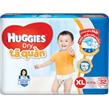 Tã - bỉm quần Huggies XL32 (12-17kg)