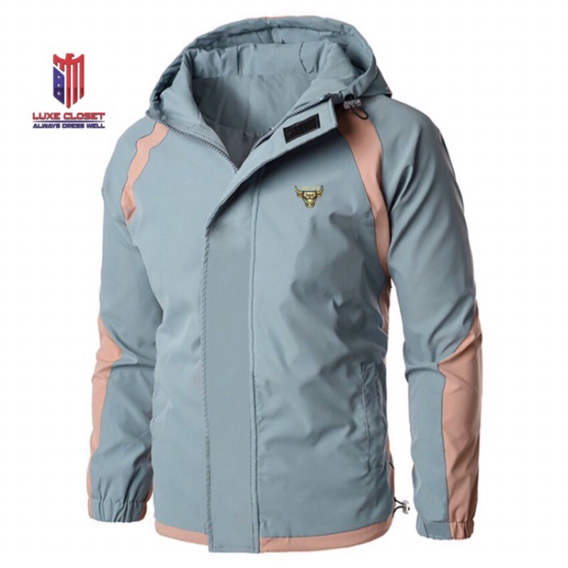 Áo khoác dù nam phong cách phối màu cực chất AKN023