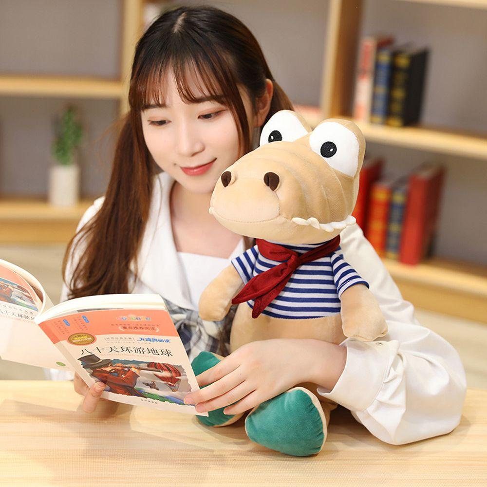 JARRED Cá Sấu Nhồi Bông Mềm Mại Xinh Xắn