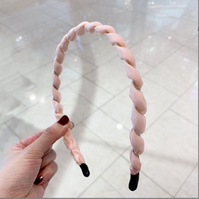 Bờm tóc nữ bản nhỏ vải xoắn cá tính BAG U BOMXOAN131