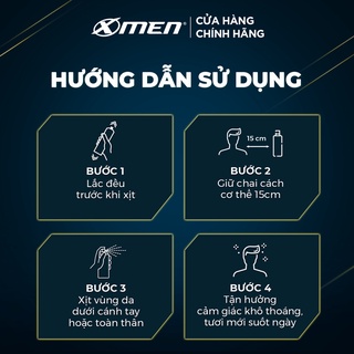 Xịt khử mùi X-men Fire 150ml