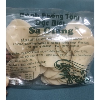 Bánh phồng tôm Sa Giang