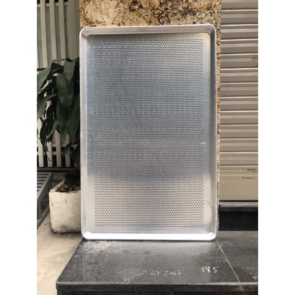 Khay phẳng nướng bánh dạng lỗ kt khay 46x72cm