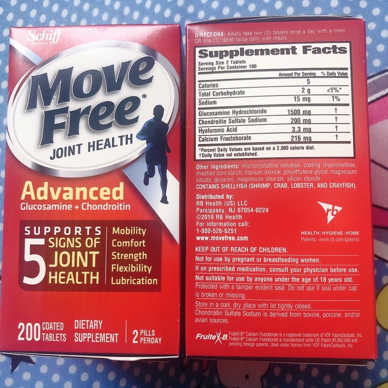 Viên Uống Bổ Khớp Move Free Joint Health 200 viên của mỹ