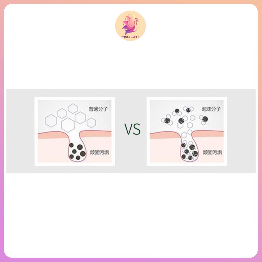 Sữa Rửa Mặt Chiết Xuất Rau Má Bạc hà với PH Dịu Nhẹ Làm Sạch Sâu Da Centella Ampoule Foam WINKBEAUTY