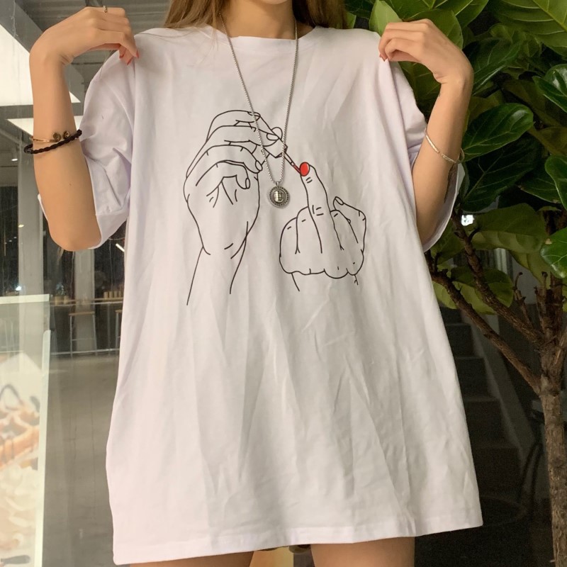 Áo thun tay lỡ form rộng unisex Tiger.86 AFR41