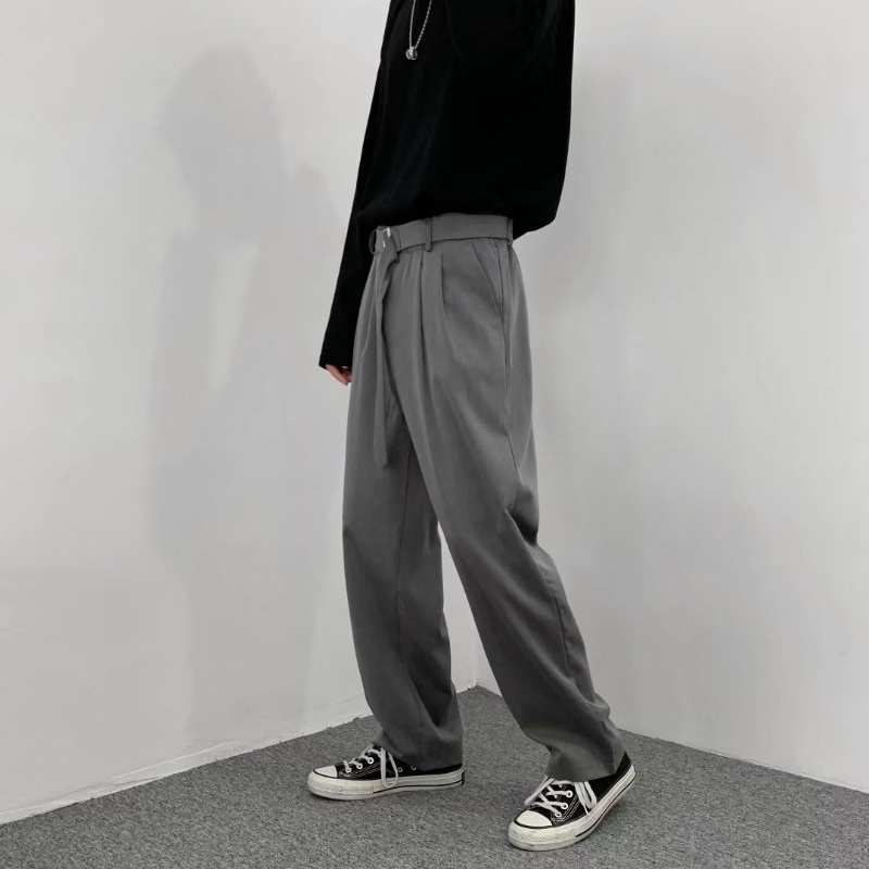 Quần ống rộng phong cách Hàn Quốc thanh lịch dành cho nam