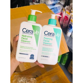 NXG Sưa Rửa Mặt Cerave 💖Freeship💖 Sữa Rửa Mặt Dịu Nhẹ Cerave Cho Da Khô, Da Dầu 355ml,236ml