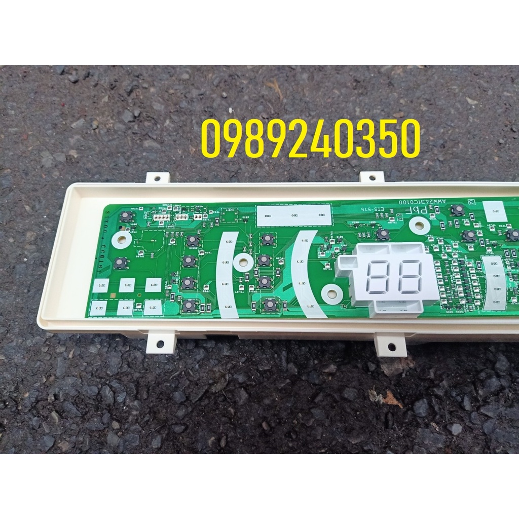 Bo mạch máy giặt Panasonic NA - F100V5LRV có chế độ nước nóng chính hãng