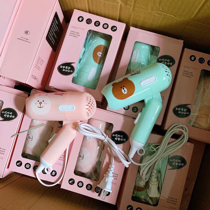Máy sấy tóc gấp gọn mini tiện dã man