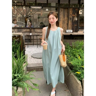 62131 Mùa Hè Phong Cách Mới Váy Vest Không Tay Rộng Rãi