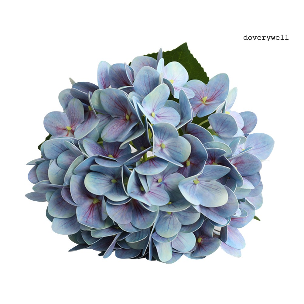 1 Bông Hoa Cẩm Tú Cầu Nhân Tạo 3d Cho Trang Trí