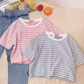 Áo Basic Croptop ( hình thật shop chụp )
