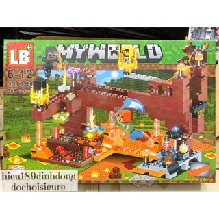 Lắp ráp xếp hình 580 : tường thành