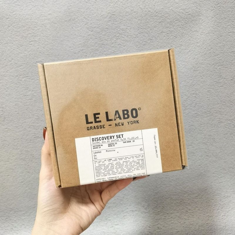 Hộp 5 Lọ Nước Hoa Le Labo Mã 10-29 - 31-33 - 46 DungTích 10ml