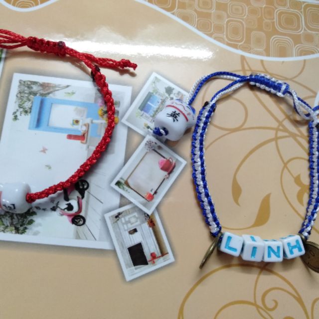 Vòng tay thắt tên theo yêu cầu