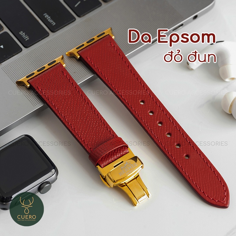Màu Đỏ Phù Hợp Đồng Hồ Cơ, AW SS, smart watch, Bảo Hành 1 Năm Keo Chỉ