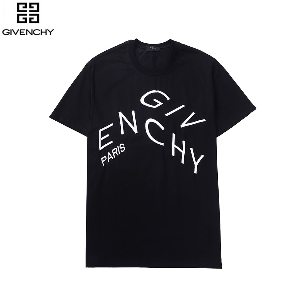 Áo Thun Tay Ngắn In Chữ Givenchy Thời Trang Cho Nam Nữ