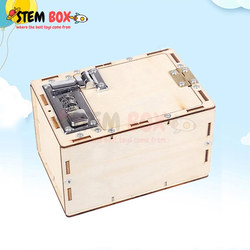 Đồ chơi khoa học sáng tạo STEM - Bộ lắp ghép két sắt mini