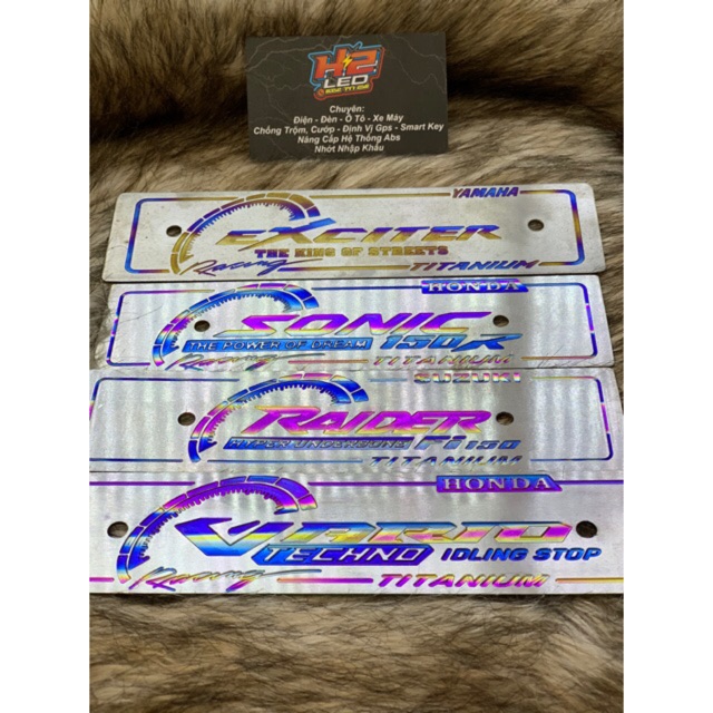 Bảng tên nhôm vario - H2LED
