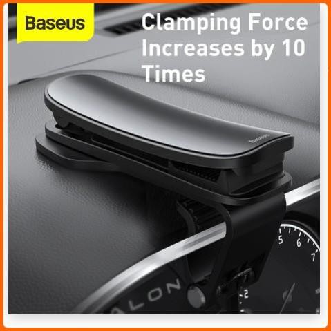 Giá Đỡ Điện Thoại Baseus Big Mouth Pro Car Mount Có Chân Kẹp Điều Chỉnh Giữ Điện Thoại Vào Taplo Xe Hơi | BigBuy360 - bigbuy360.vn