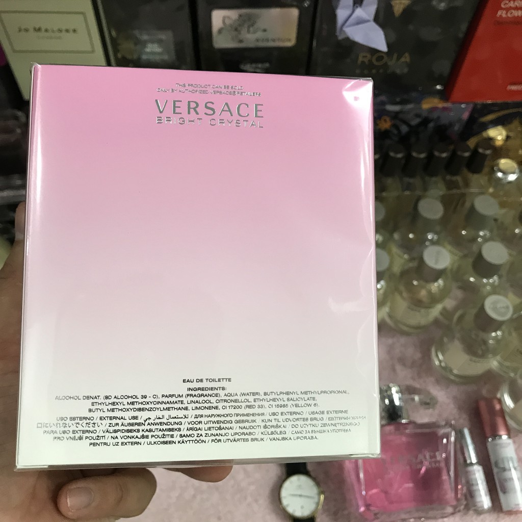 Nước Hoa Nữ Dịu Dàng Dễ Thương Versace Bright Crystal