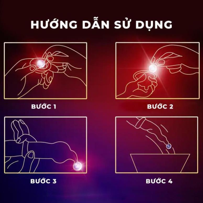 Bao cao su bi Bead Entering, , bcs siêu mỏng 001, nhiều gel bôi trơn, Có 1 Bi tăng chiều dài 3cm