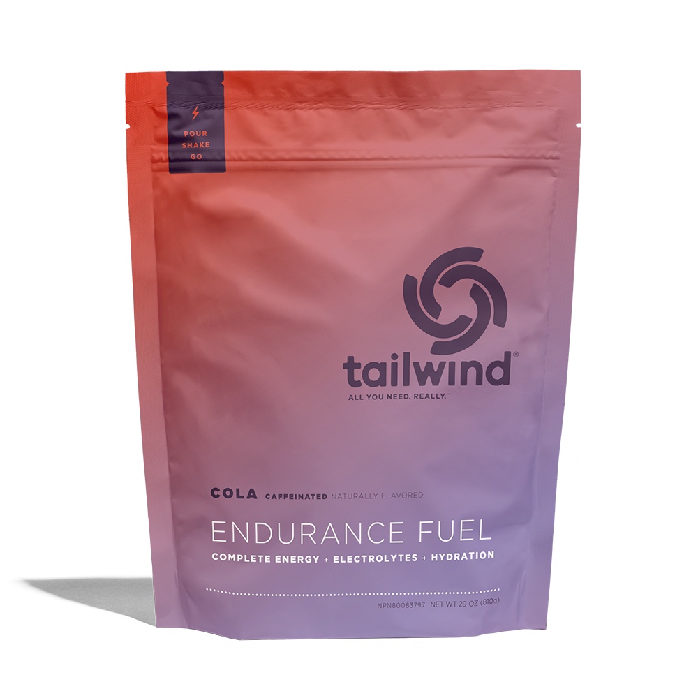 Bột Năng Lượng Thể Thao Tailwind Endurance Fuel Cola Caffeinated gói 810g