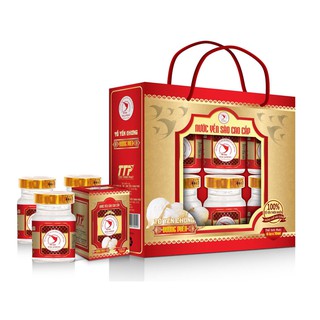 Nước Yến Sào Salanest Chưng đường phèn 20% yến tươi cao cấp - Hộp tiết Kiệm