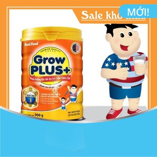 Sữa Grow Plus Cam chậm tăng cân nutifood 900gram date 2021