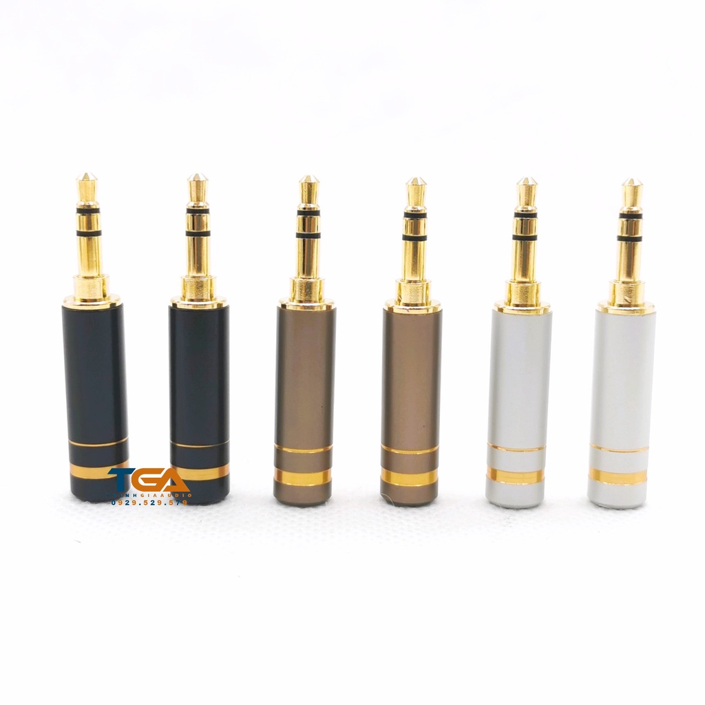 Jack rắc 3ly - 3.5mm hàn dây, hàng nhập khẩu
