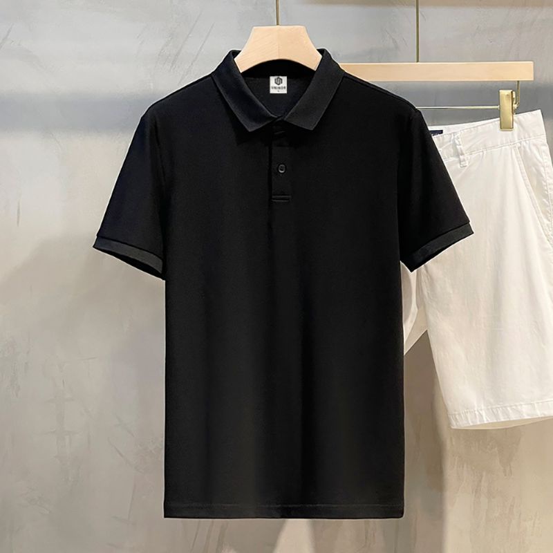 Áo thun polo nam ngắn tay cotton 5 màu UNINOR áo thun chất mềm mịn thoáng mát thấm hút mồ hôi