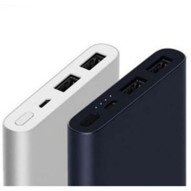 Sạc Dự Phòng Xiaomi Gen 2s 10.000 mAh ( 2 cổng sạc USB + 1 Type C) Chính Hãng [vthm9]