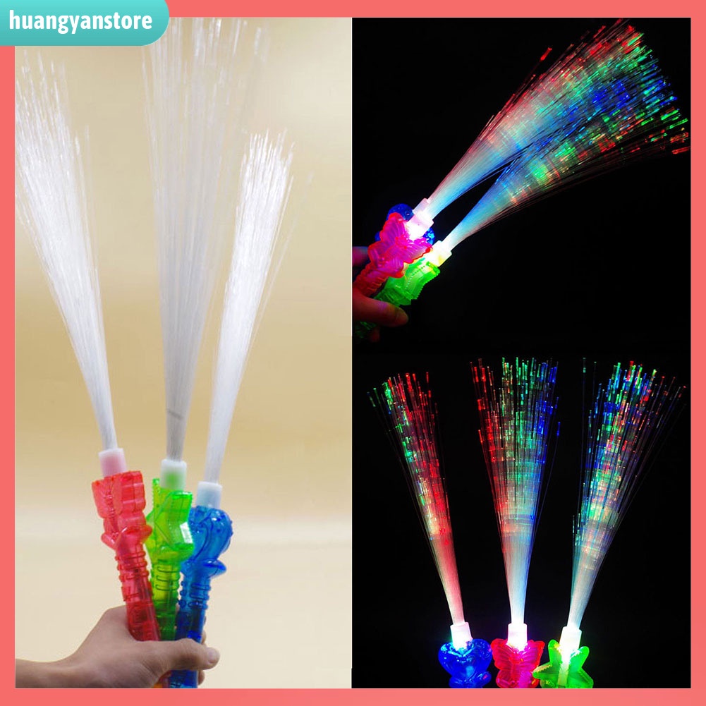 Gậy ánh sáng hình hoa nhiều màu 41cm cho ca nhạc