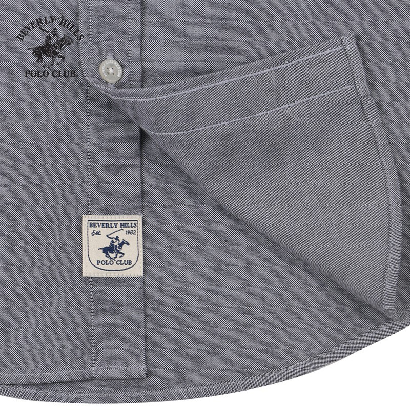 Beverly Hills Polo Club - Áo sơ mi Ngắn tay Nam Slimfit KMS- BHPC CMSSS20TL007