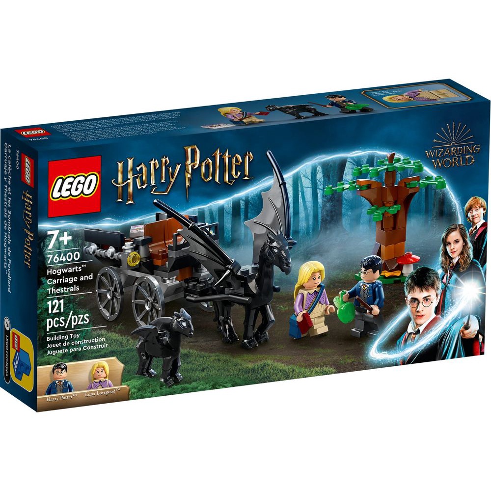 Lego 76400 Hogwarts Carriage & Thestrals -  Trường Hogwarts Vận Chuyển với Vong Mã