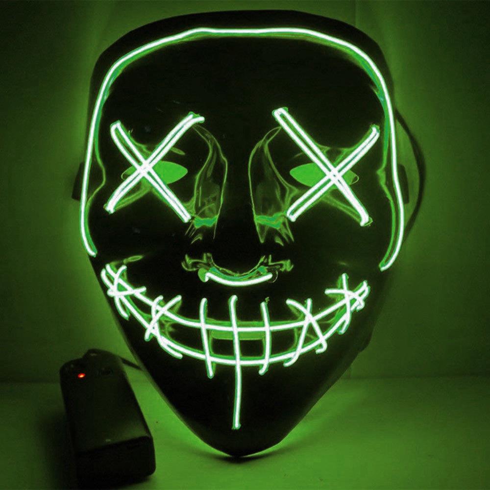 Bán Mặt nạ hóa trang Halloween tích hợp đèn LED độc đáo