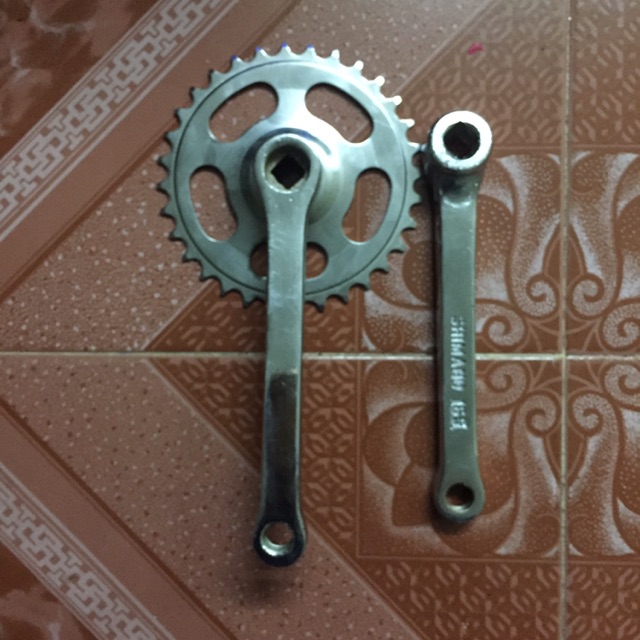 Bộ đùi đĩa vuông xe đạp 32 răng