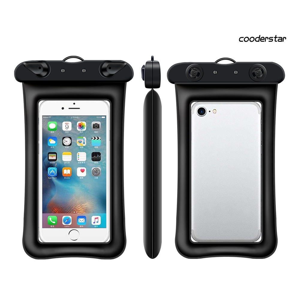 Túi đựng điện thoại chống nước trong suốt có thể chạm màn hình cảm ứng