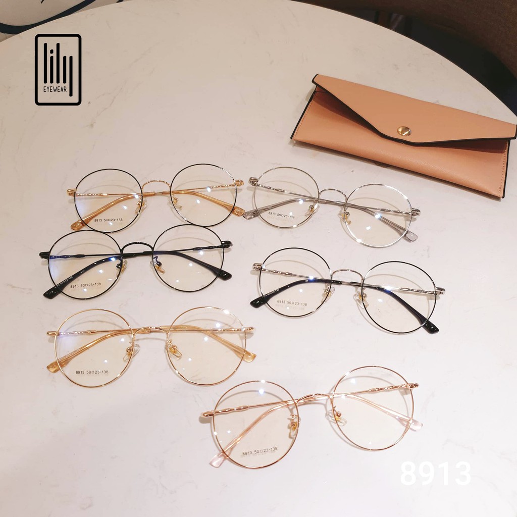  Gọng kính cận kim loại Nobita 8913 - Gọng kính mắt thời trang lily